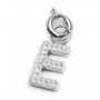 CHARM LETTERA CON CRISTALLI