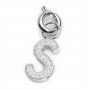 CHARM LETTERA CON CRISTALLI
