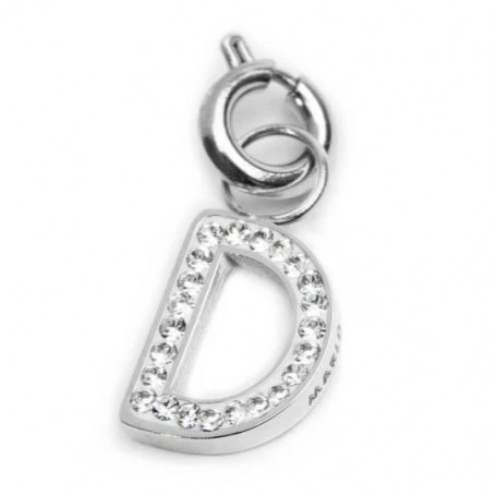 CHARM LETTERA CON CRISTALLI