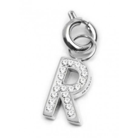CHARM LETTERA CON CRISTALLI