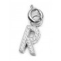 CHARM LETTERA CON CRISTALLI