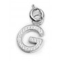 CHARM LETTERA CON CRISTALLI