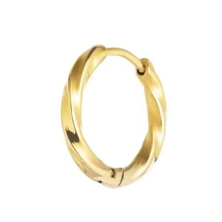 ORECCHINO A CERCHIO RITORTO 1,7 CM