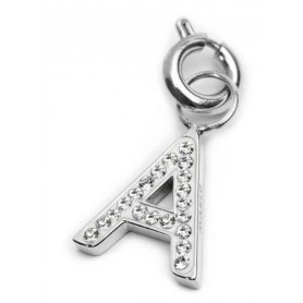 CHARM LETTERA CON CRISTALLI