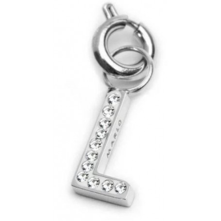 CHARM LETTERA CON CRISTALLI