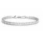 BRACCIALE TENNIS ZIRCONI BAGUETTE
