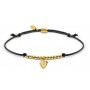 BRACCIALE CORDINO CON PENDENTE CUORE