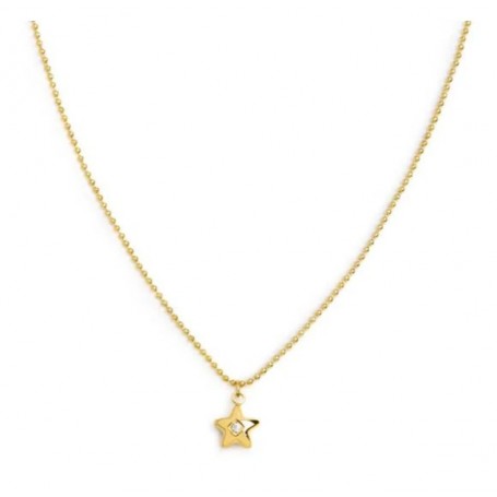 COLLANA CON STELLA CENTRALE CON ZIRCONE