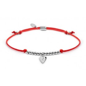 BRACCIALE CORDINO CON PENDENTE CUORE