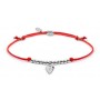 BRACCIALE CORDINO CON PENDENTE CUORE