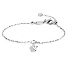 BRACCIALE CATENA A SFERE CON STELLA