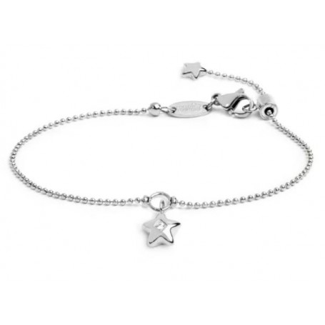 BRACCIALE CATENA A SFERE CON STELLA