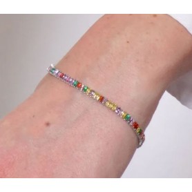 BRACCIALE DONNA CON CRISTALLI ELEGANTE