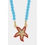 COLLANA IN METALLO SFERE TURCHES