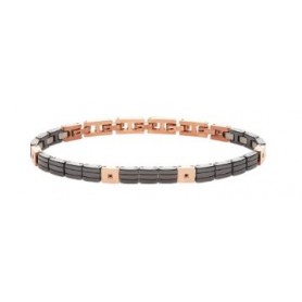 CERAMIC BRICK BRACCIALE IN ACCIAIO