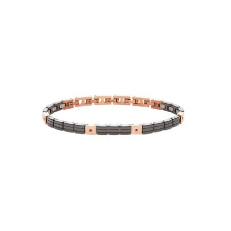 CERAMIC BRICK BRACCIALE IN ACCIAIO