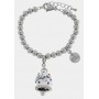 BRACCIALE IN ACCIAIO CAMPANELLA CAPRI