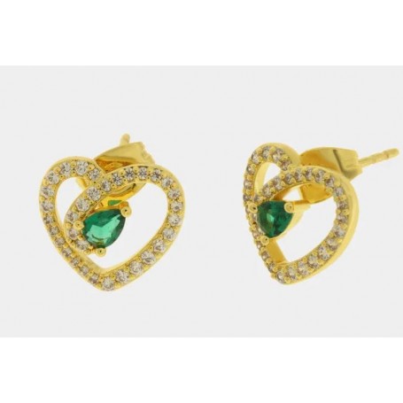 ORECCHINI IN METALLO CUORE