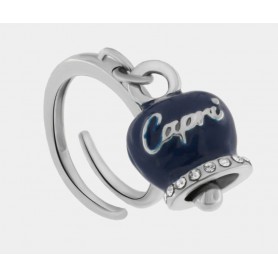 ANELLO IN METALLO CON CAMPANELLA