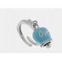 ANELLO IN METALLO CON CAMPANELLA