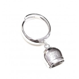 ANELLO CAPRI CON BASE SPESSA E CAMPANELL