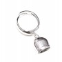 ANELLO CAPRI CON BASE SPESSA E CAMPANELL