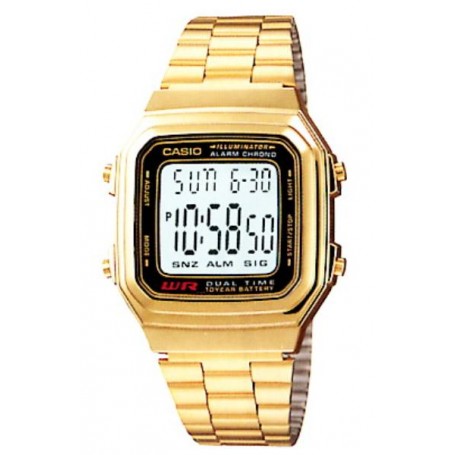 CASIO OROLOGIO UOMO-A178WGA-1ADF