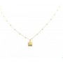 CAPRI COLLANA ARGENTO DORATO-COLCAMP-D8