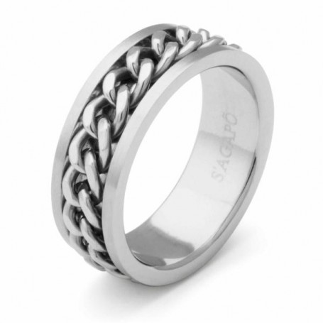 S'AGAPO' ANELLO UOMO DELPHI-SDE02