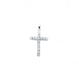 PG GIOIELLI CROCE ORO E DIAMANTI SNAKE
