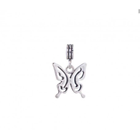 CHARM IN ARGENTO FARFALLA