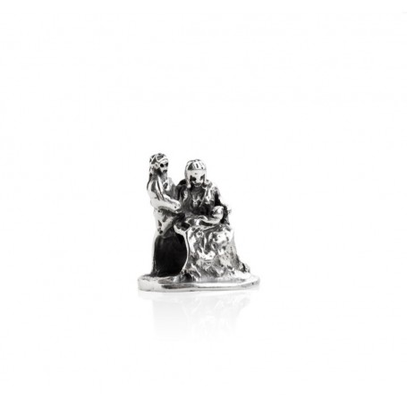 CHARM ARGENTO SACRA FAMIGLIA