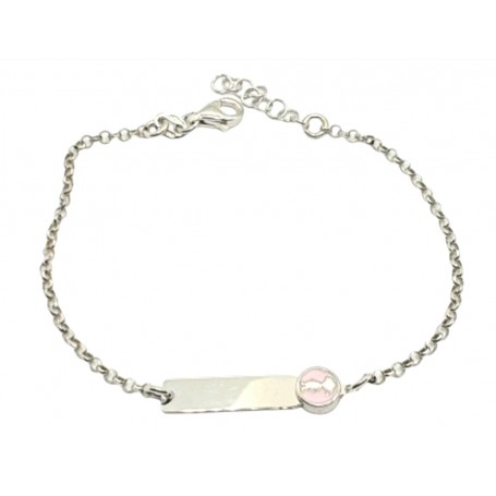 BRACCIALE BIMBA CON TARGHETTA
