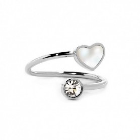 ANELLO CUORE E CRISTALLI