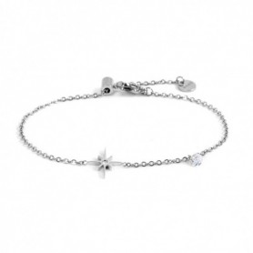 MARLÙ BRACCIALE PENDENTE ROSA DEI VENTI