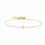 MARLÙ BRACCIALE CON CRISTALLO BIANCO-ORO