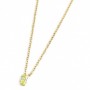 MARLÙ COLLANA CON CRISTALLO VERDE-ORO