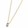 MARLÙ COLLANA CON CRISTALLO VIOLA-ORO
