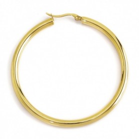 MARLÙ MONO ORECCHINO PVD ORO CERCHIO