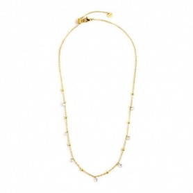MARLÙ COLLANA ORO 45CM CON CRISTALLI