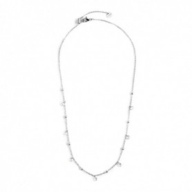 MARLÙ COLLANA ACCIAIO 45CM CON CRISTALLI