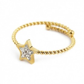 MARLÙ ANELLO STELLA CON CRISTALLI