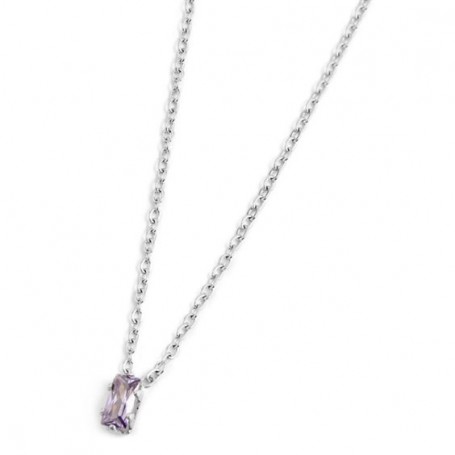 MARLÙ COLLANA CON CRISTALLO VIOLA