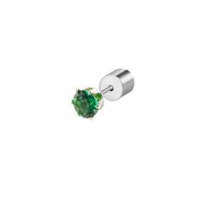 ORECCHINO ZIRCONE VERDE 4MM 2OR0092-V