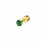 OR CON ZIRCONE VERDE 4MM