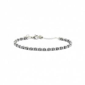 BRACCIALE EMATITE ACCIAIO 2BR0083