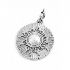 CHARM IN ACCIAIO A FORMA DI SOLE
