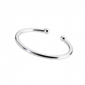 ANELLO FALANGE ACCIAIO BASE LISCIA