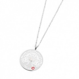 COLLANA ALBERO DEI VALORI 30MM STRASS