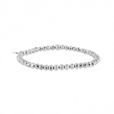 BRACCIALI PEPITE SFACCETTATE 4MM